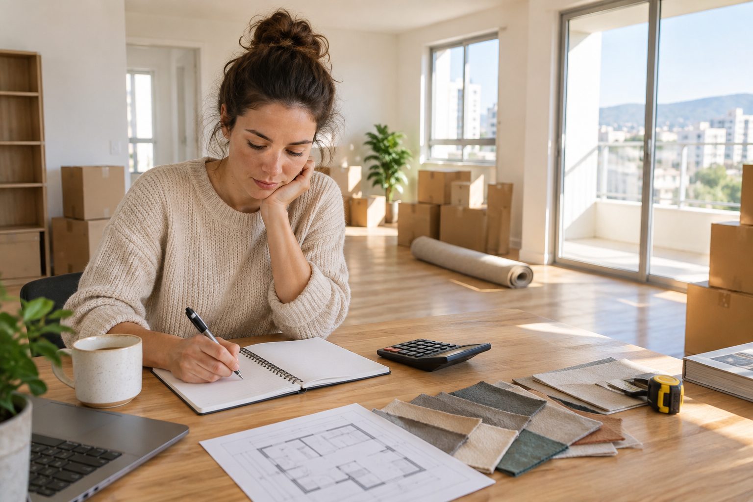 Cómo calcular el presupuesto para comprar y amueblar una vivienda